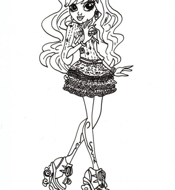 Monster High kolorowanki